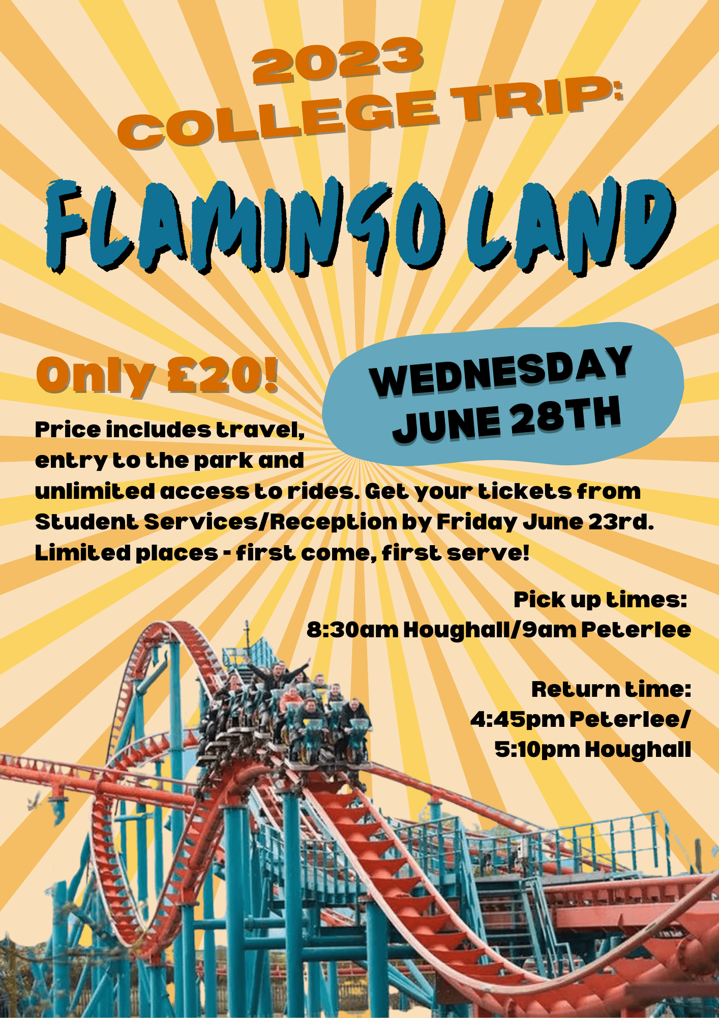 Flamingo land trip