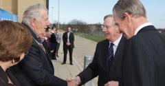 Prince Richard meets Staff at EDC Sports Centre official opening