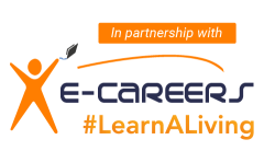 In partnership with e-Careers #LearnALiving logo