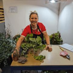 Angela Wake smiling during the WorldSkills final